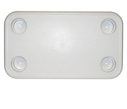 Imagen de MESA RECTANGULAR PVC CON SOPORTE PARA BEBIDAS 712*406