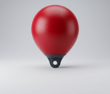 Imagen de BOYA BALIZA  ROJO/AZUL Ø280x420L