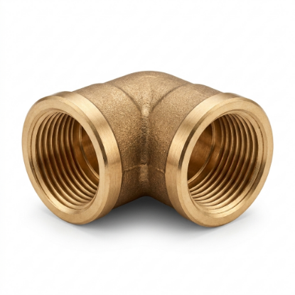 Imagen de CODO LATON  90º ROSCA HEMBRA/HEMBRA